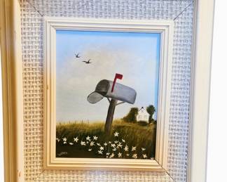 Mailbox Painting by Lavera
