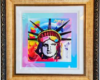 Liberty Head by Peter Max