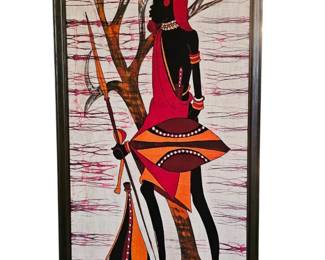 African Batik Art Textile