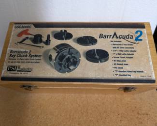 PSI Barracuda 2 wood lathe chuck system