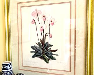 Pair large botanicals