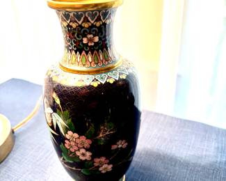 Vintage cloisonné vase