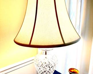 Exquisite Waterford lamp