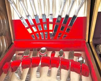 Flatware in boxes