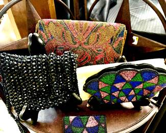 Vintage beaded bags