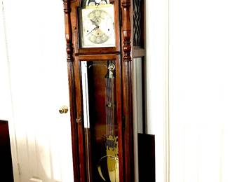 Stately grandfather clock