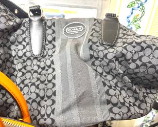 Large selection of Coach bags