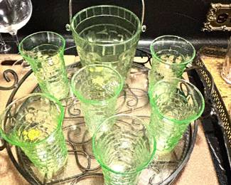 Uranium glass