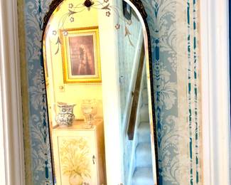 Small antique mirror