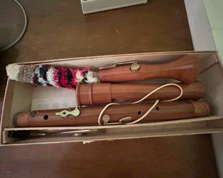 #101 Roessler - Scholar BlockFlote Bass Recorder $50.00