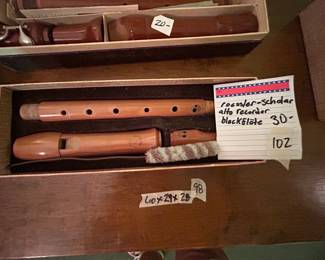 #102 Roessler - Scholar Alto Recorder BlockFlote $30.00