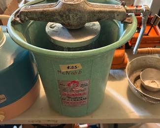 #33 Alaska ice Cream Maker - Hand-Crank $25.00