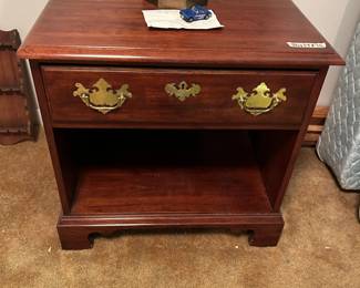 #16 Davis Cabinet Co. Bedside Table w/1 drawer - 25x17x26 $45.00