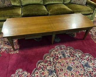 #2 Wood Rectangular Coffee Table - 66x21x16 $45.00