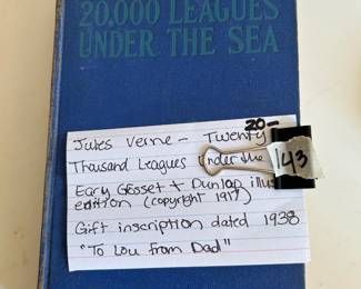 #143 Jules Verne - Twenty Thousand Leagues Under the Sea $20.00