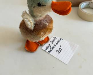 #140 Vintage Steiff Mallard Duck $20.00