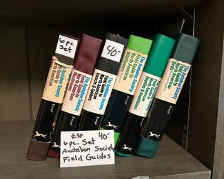 #90 6 piece Set of Audubon Society Field Guides $40.00