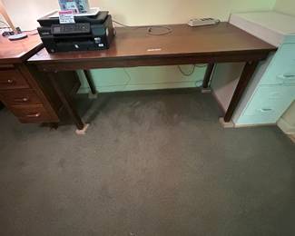#98 Wood Home-made Desk - 60x29x28 $65.00