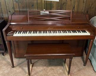 #20 Acrosonic Studio Piano w/stool - You Move $75.00