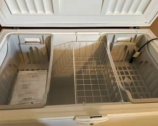 #41 Whirlpool Manual defrost Freezer w/3 Baskets - Model WZC3116 $100.00