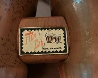 #111 Set of Bongo Drums - 6" Round x 12" Wide $20.00