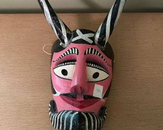 #79 Mexican Folk-Art Mask - 12"x6" $40.00