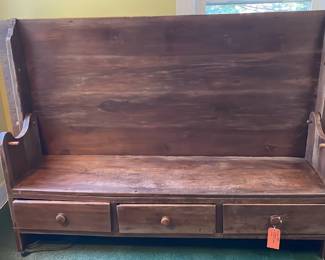 Butcher Farm Table turns to bench 