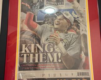 Mahomes memorabilia 