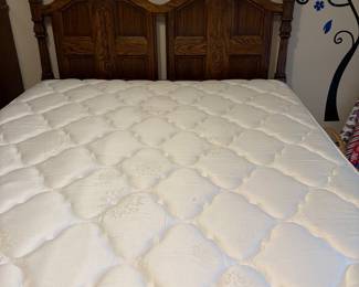 Bed and mattress 