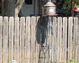 Yard Art Silo