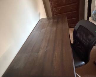 Desk and Dresser Queen Bed and Mattress 