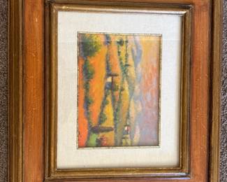 35 OriginalProfERicciCollineToscaneOilPaintingwCOA