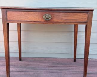 41 VintageOneDrawerSideTableorWritingDesk