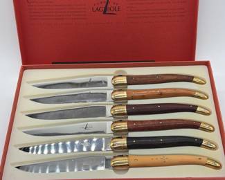1 ForgedeLaguioleFrenchSteakKnifeSet6KnivesinBox