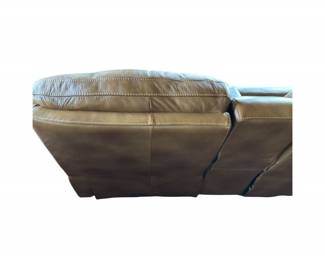 99 LeatherPowerRecliningLoveseatwithCenterConsole