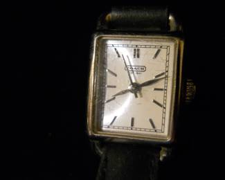 Coach watch