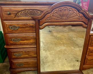 Chest of Drawers & Mirror