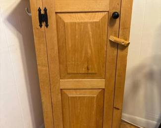 414 rusticsolidwoodsingledoorstorageca