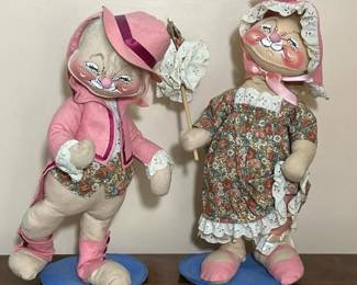 328 collectiblevintagepairof1987annalee