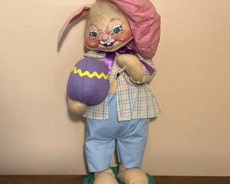 371 vintageannaleeeasterbunnydollwpast