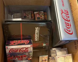 191 boxofcocacolatradingcardsbindersi