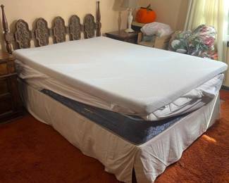 321 queenmattressbedbedframeandheadboar