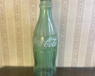 167 large20glasscocacolabottle