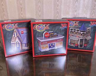 138 trioofcocacola3dcollectiblefoampu