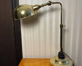 294 adjustablebrasstoneddesklamp
