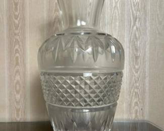 145 waterfordhoneycombleadcrystalvase