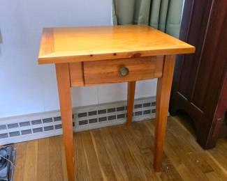 411 solidwoodsidetablewithdrawer18wx