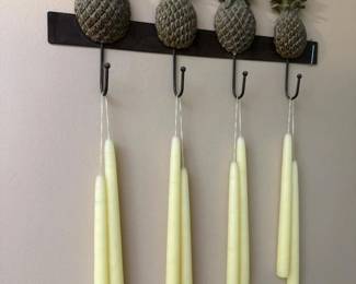 387 pineapplemotifdecorativewallhookrac