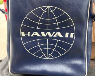 . . . vintage Hawaii travel bag