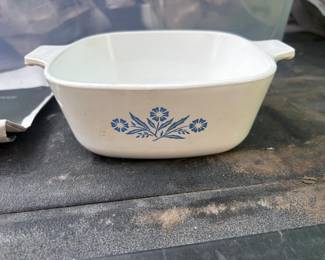 . . . vintage Cornflower Corning Ware